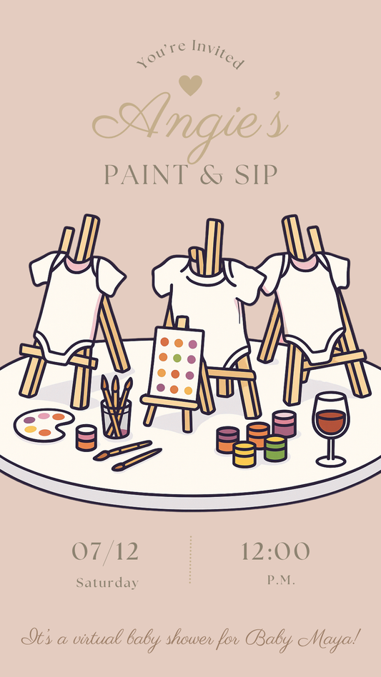 Virtual Paint & Sip Kit